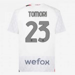 Günstige Fußballtrikots AC Mailand Tomori 23 Auswärtstrikot 2023-24 Kurzarm